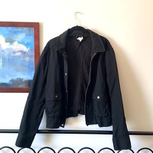 Lou & Grey (LOFT) Black Jacket with copper detailing size XL